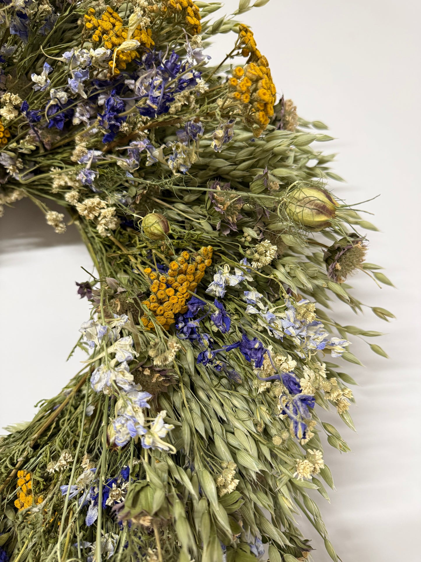 Dried Prairie Lullaby Wreath