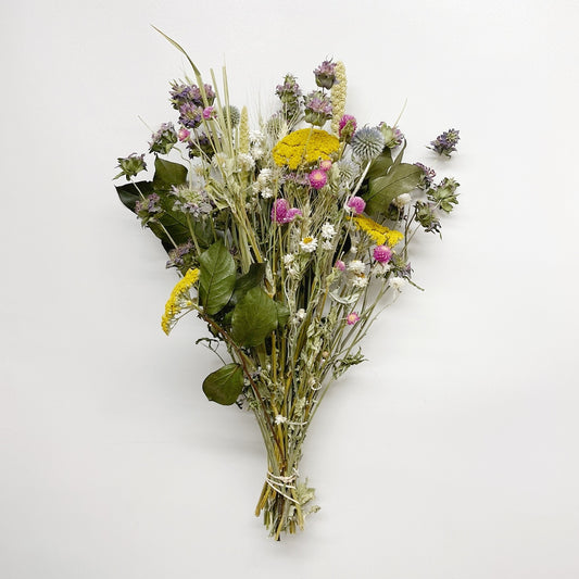 Dried and Preserved Blossom and Leaf Bouquet