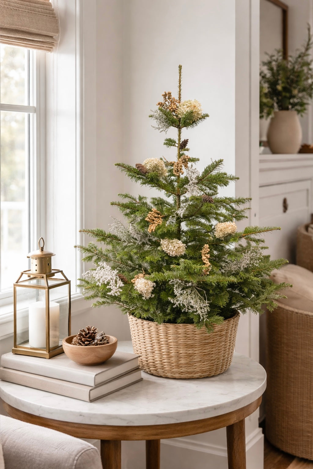 Dried Neutral Florals Decorating Box DIY Kit