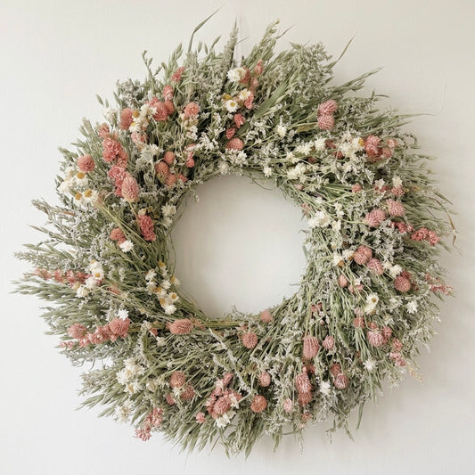 Dried Roselyn Wreath