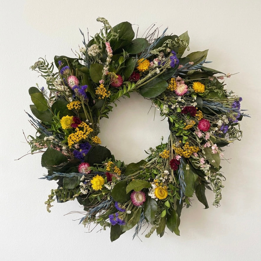 Dried and Preserved Posie Fern Wreath
