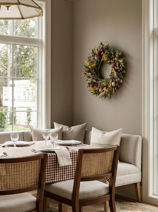 Dried Garden Seed Wreath