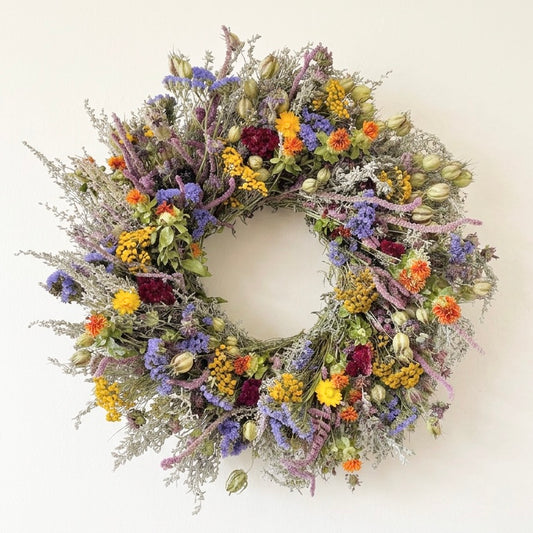 Dried Meadow Parade Wreath