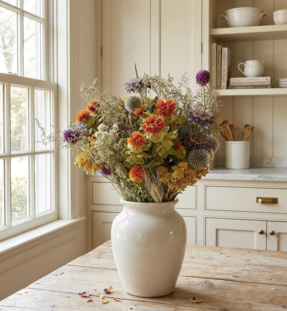 Dried Wild Everlastings Bouquet