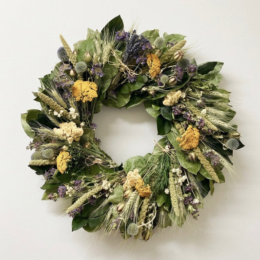 Dried and Preserved Herbarium Wreath