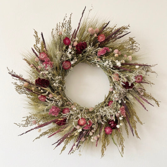 Dried Garden Admirer Wreath