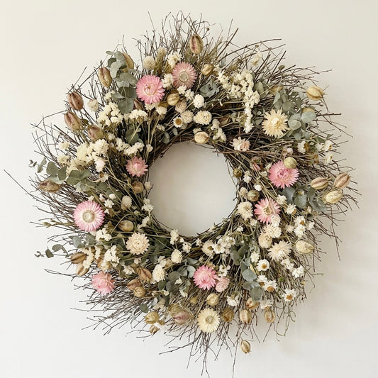 Dried Felicity Flourish Wreath
