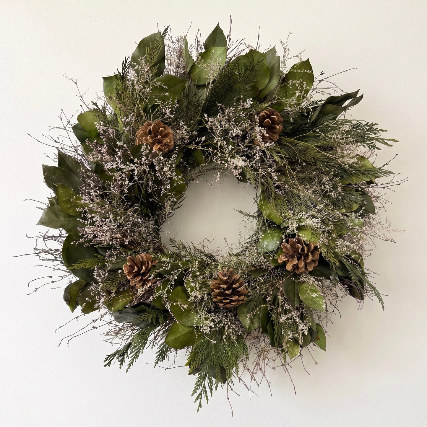 Dried and Preserved Everwood Wreath