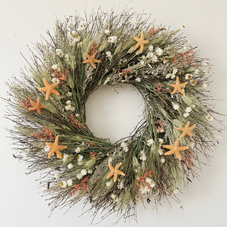 Dried Georgia Sound Wreath - Superfine Museum Fundraiser