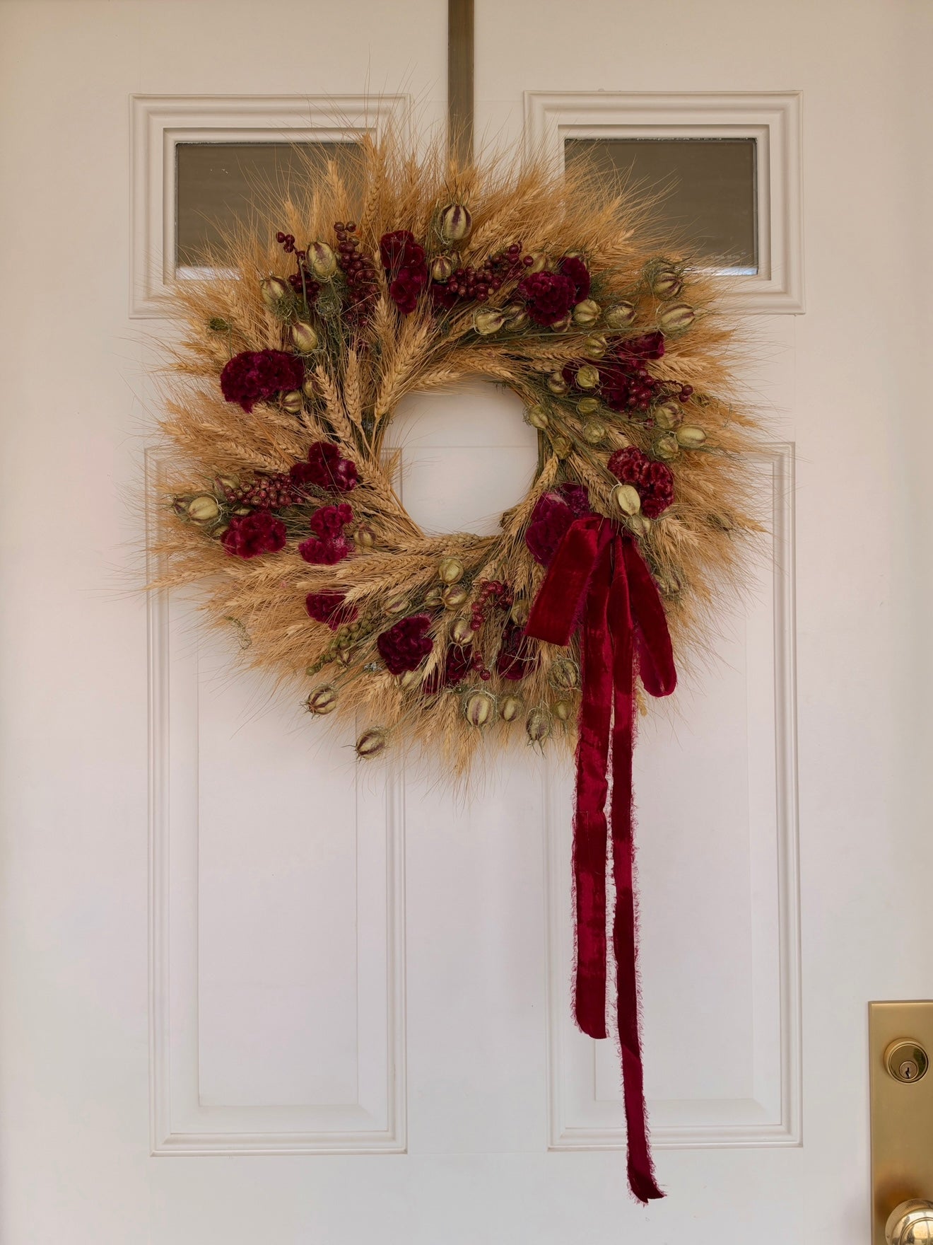 Dried Marcelline Wreath