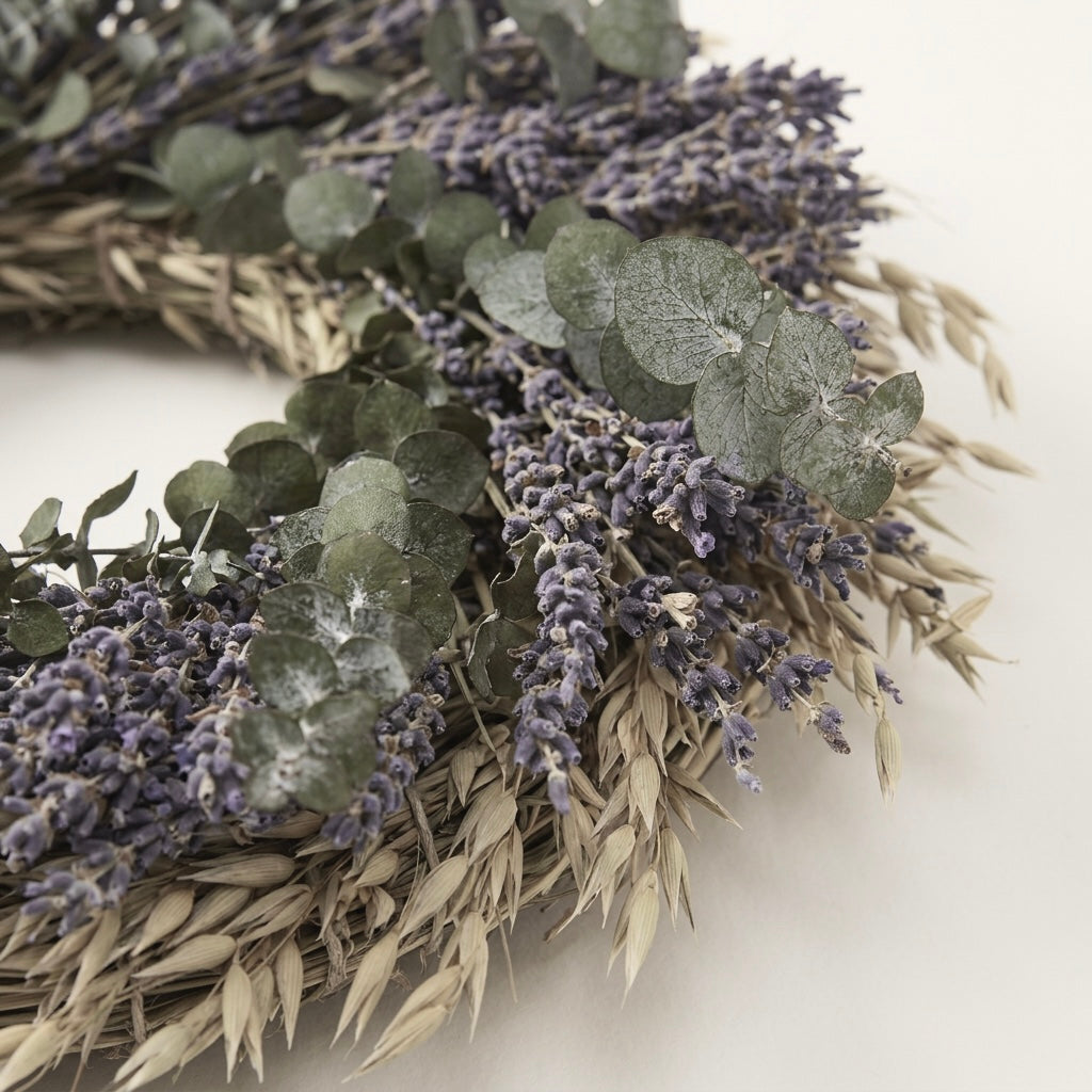 Dried Provencal Grace Wreath