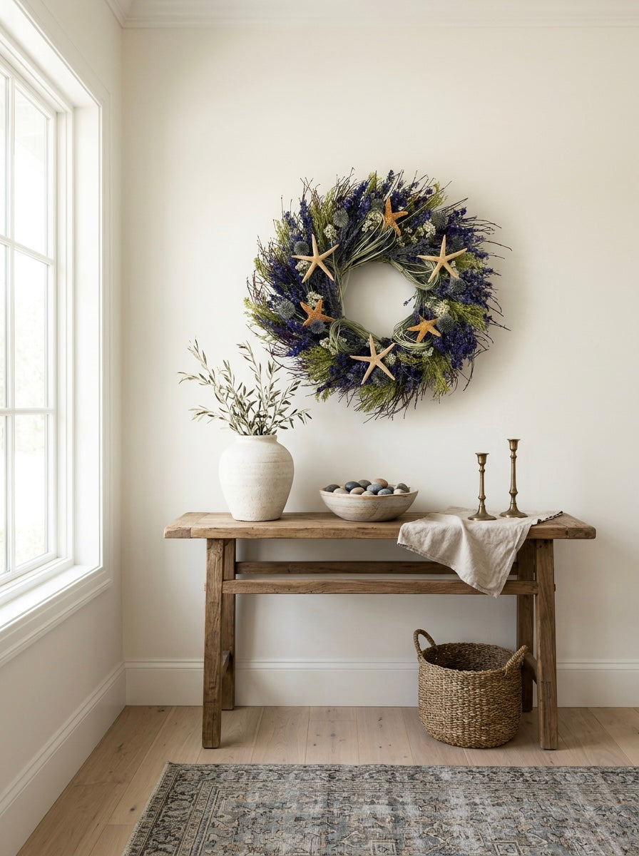 Dried Mystic Seaport Wreath
