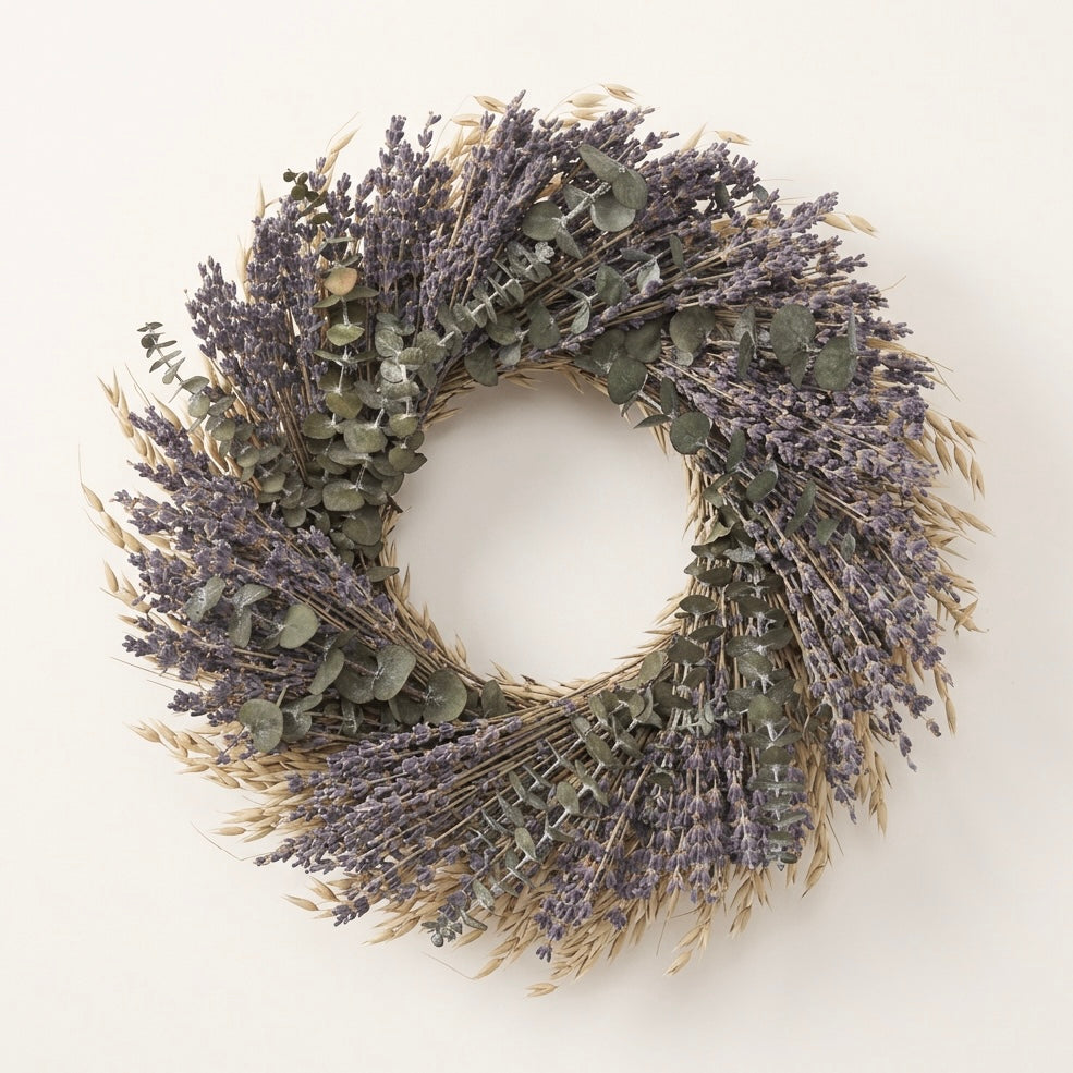Dried Provencal Grace Wreath