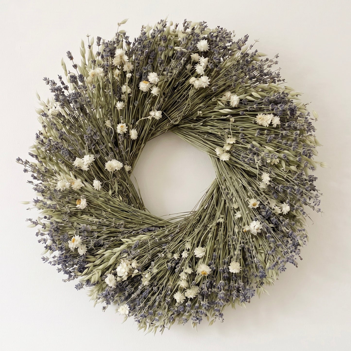 Dried Lavender Meadows Wreath
