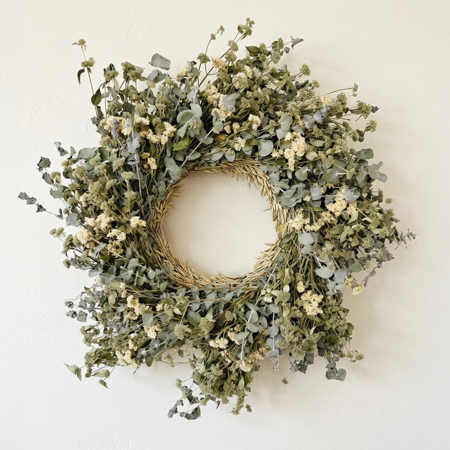 Dried Baby Eucalyptus Wreath