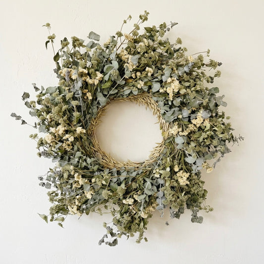 Dried Baby Eucalyptus Wreath