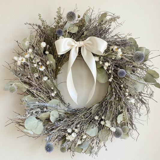 Dried Ashby Lavender Wreath