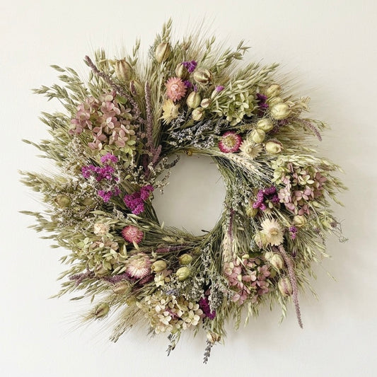 Dried Limelight Grace Wreath