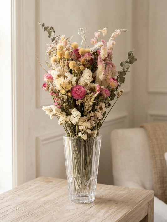 Dried Dreamy Pink Bouquet