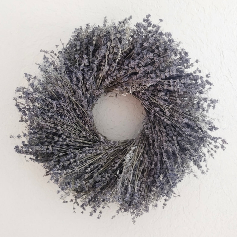 Dried Lavender Zen Artemisia Wreath
