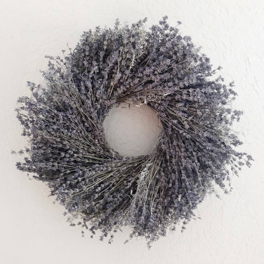 Dried Lavender Zen Artemisia Wreath