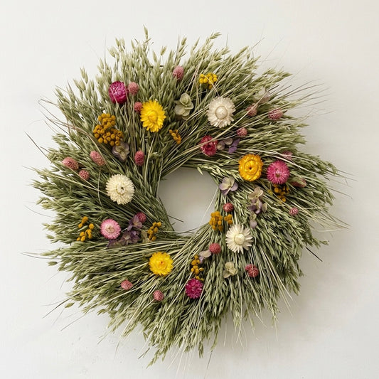 Dried Ayana Spring Wreath