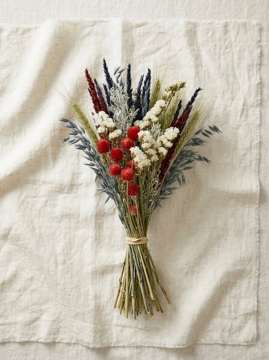 Dried Independence Day Bouquet