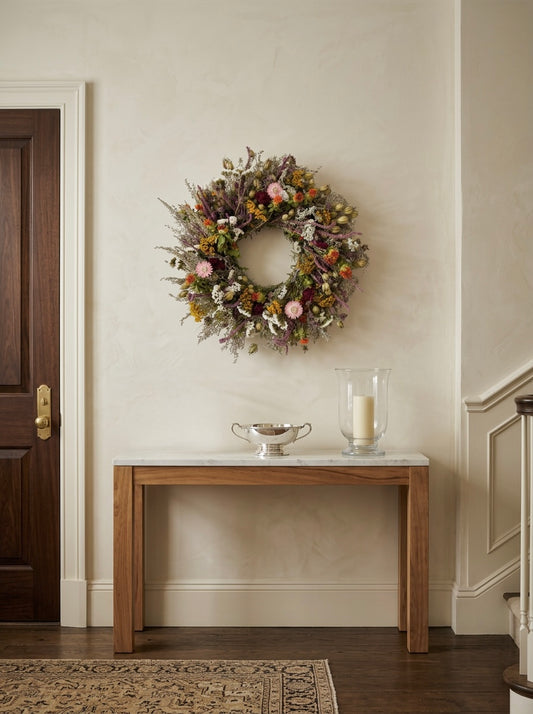 Dried Honeycomb Bloom Wreath