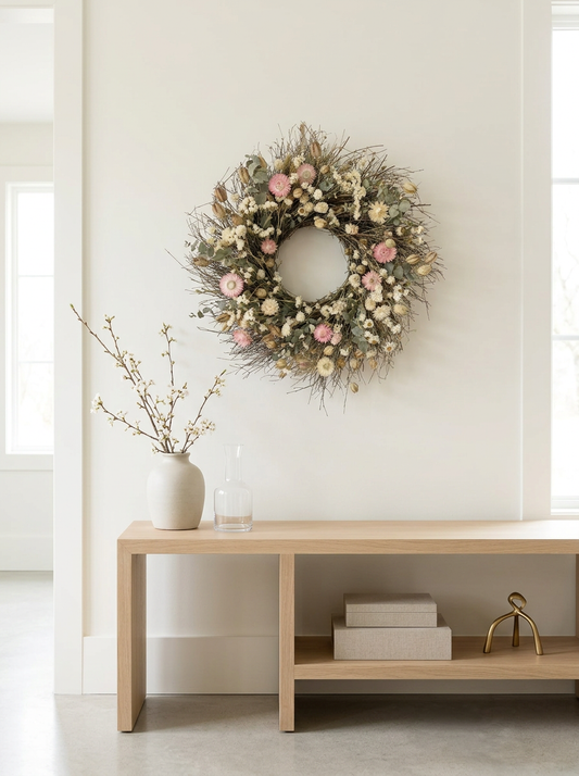 Dried Felicity Flourish Wreath
