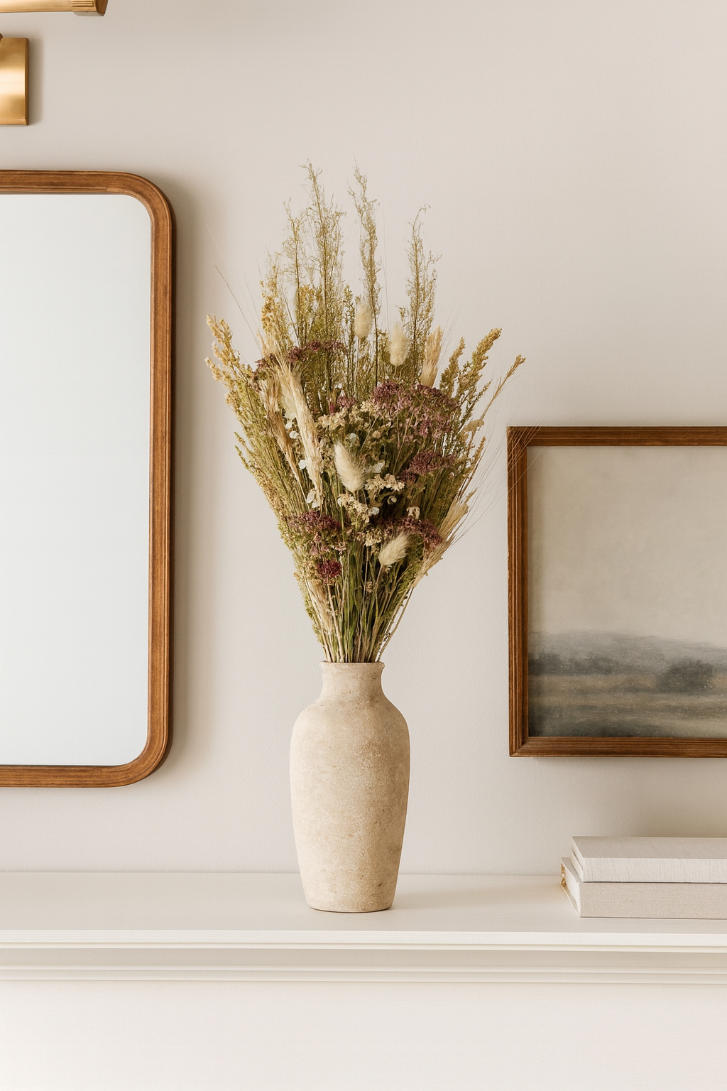 Dried Dusty Garden Bouquet
