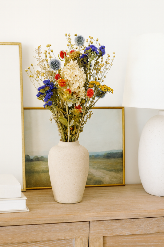 Dried Swedish Everlasting Summer Bouquet