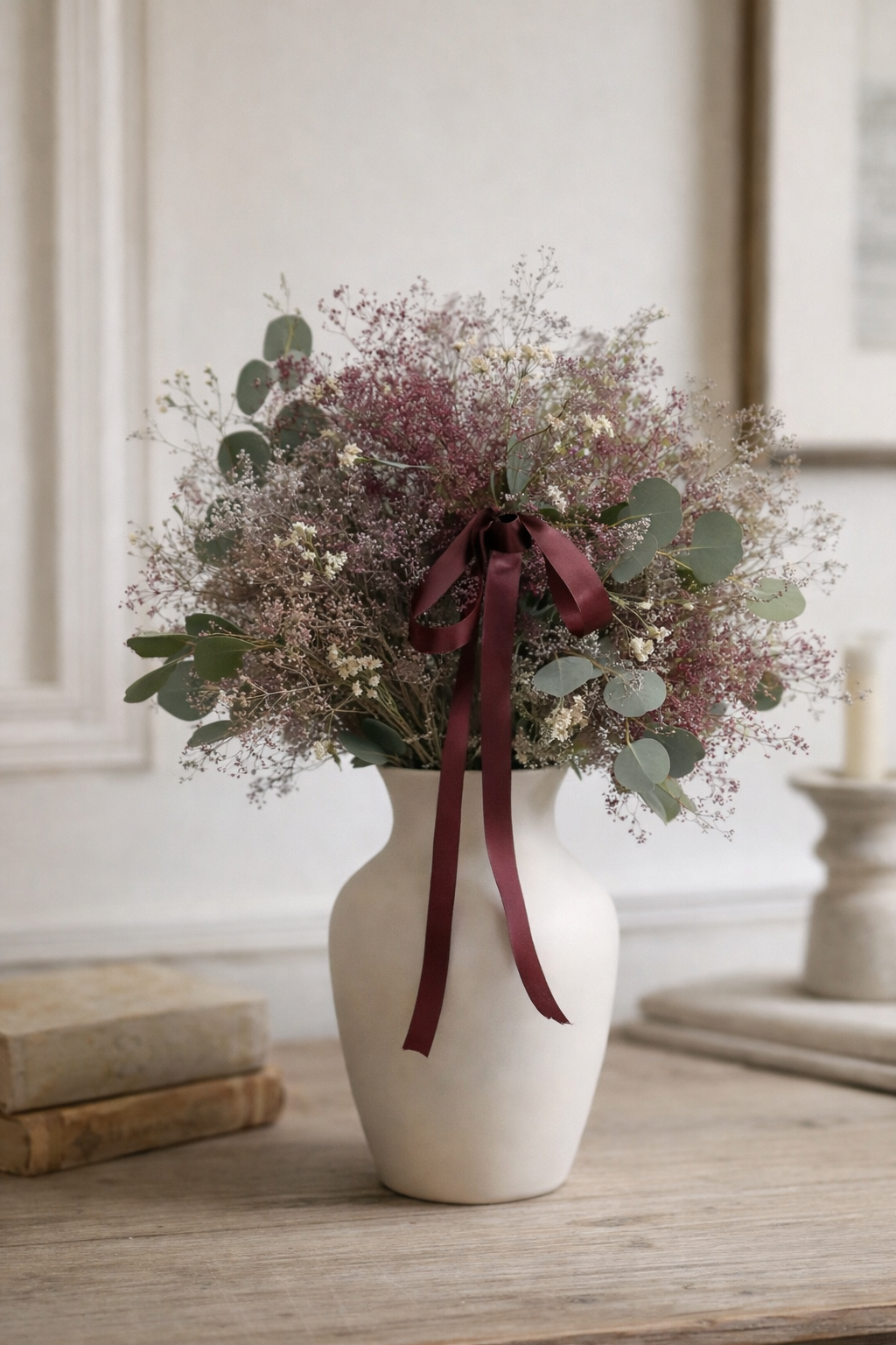 Dried Premium Pearly Gypsophila Bouquet