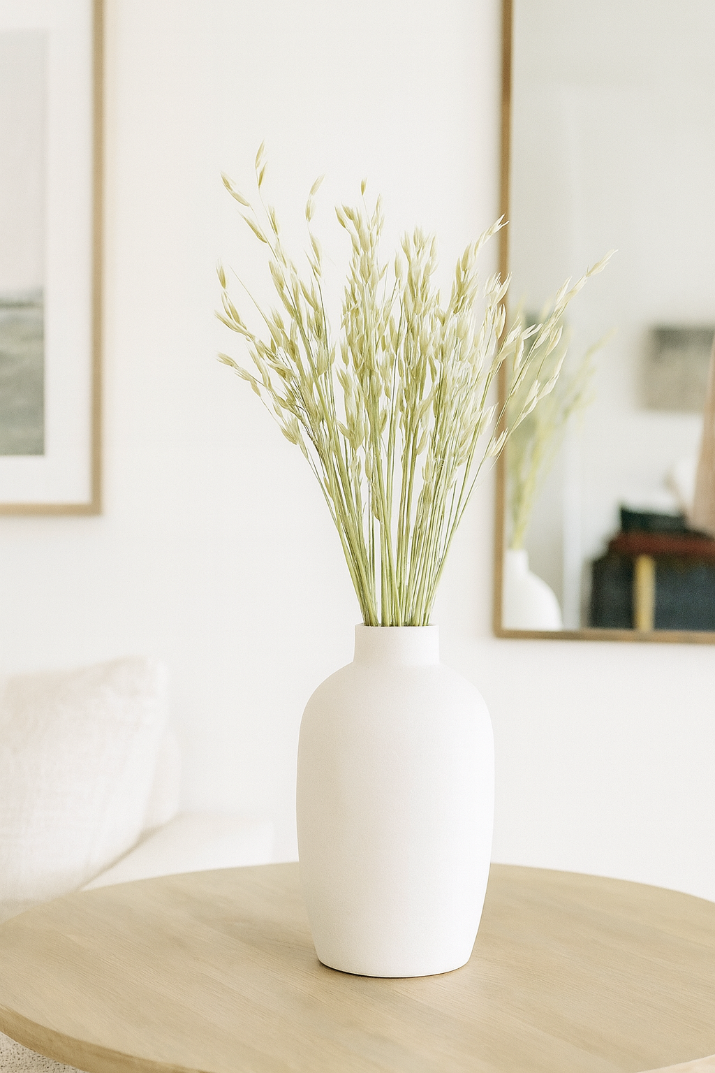 Dried Sunwashed Green Avena Oats Bouquet
