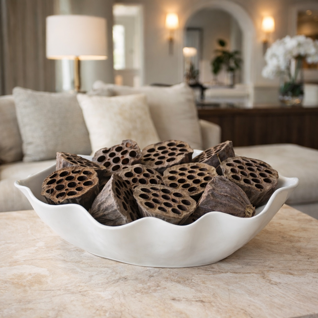 Dried Lotus Pods Heads
