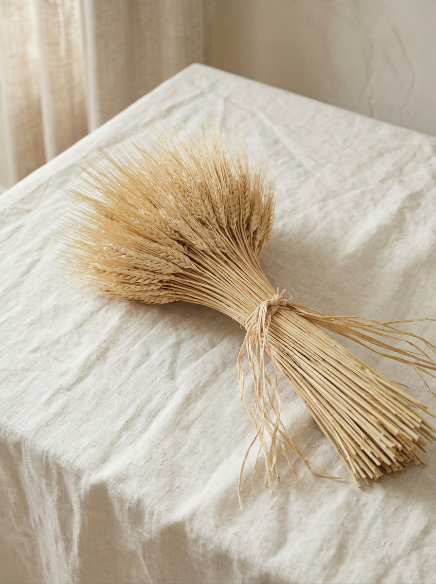 Dried Blond Wheat Bunch Bouquet (1 pound each)