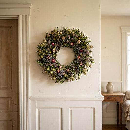 Dried Lavender Whisper Wreath