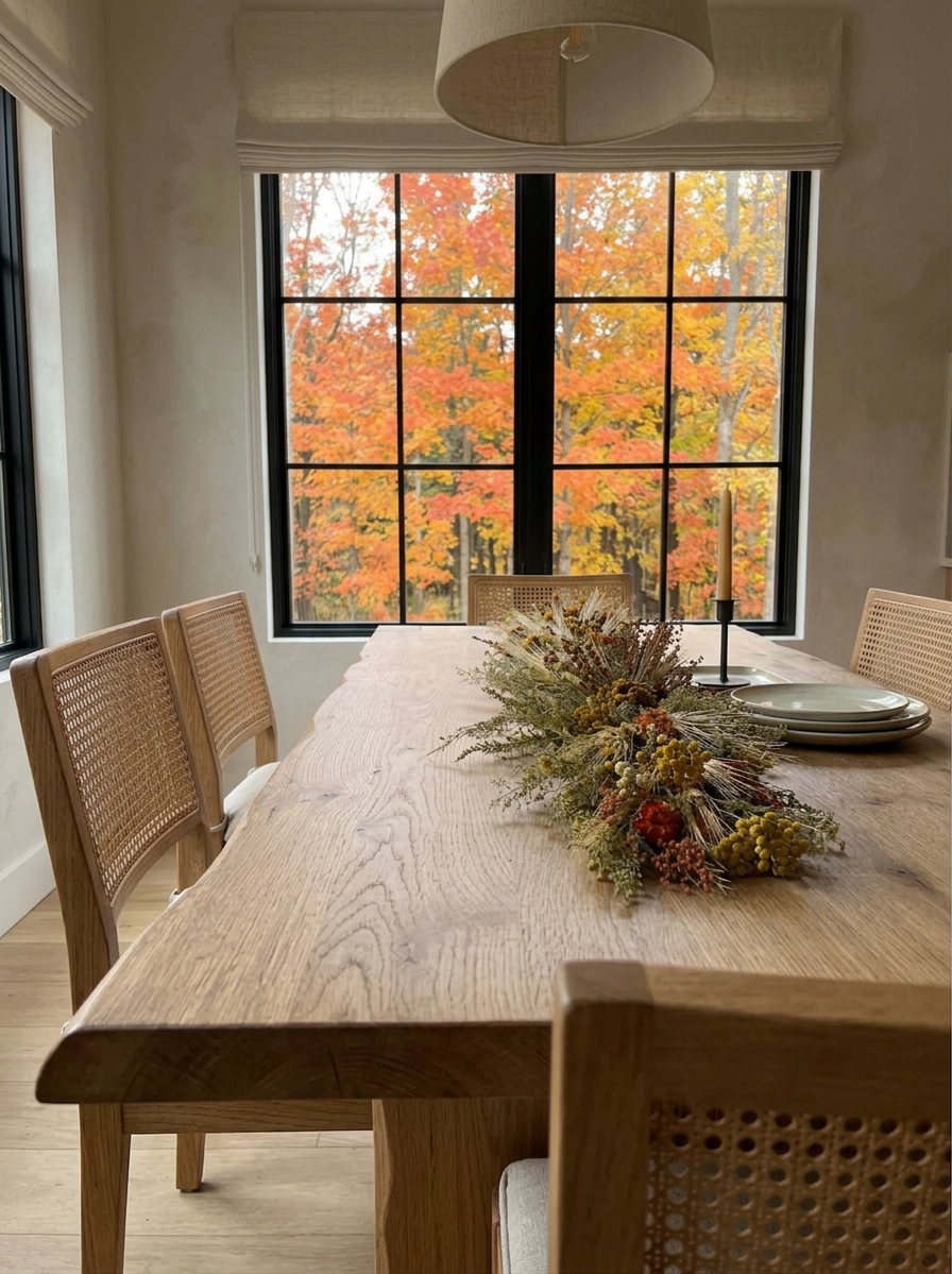 Dried Hawthorne Centerpiece