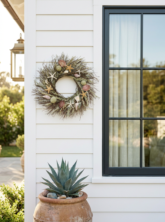 Dried Driftwood Shores Wreath