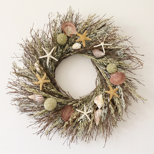 Dried Driftwood Shores Wreath