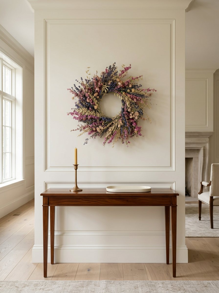 Dried Bloom Wild Wreath