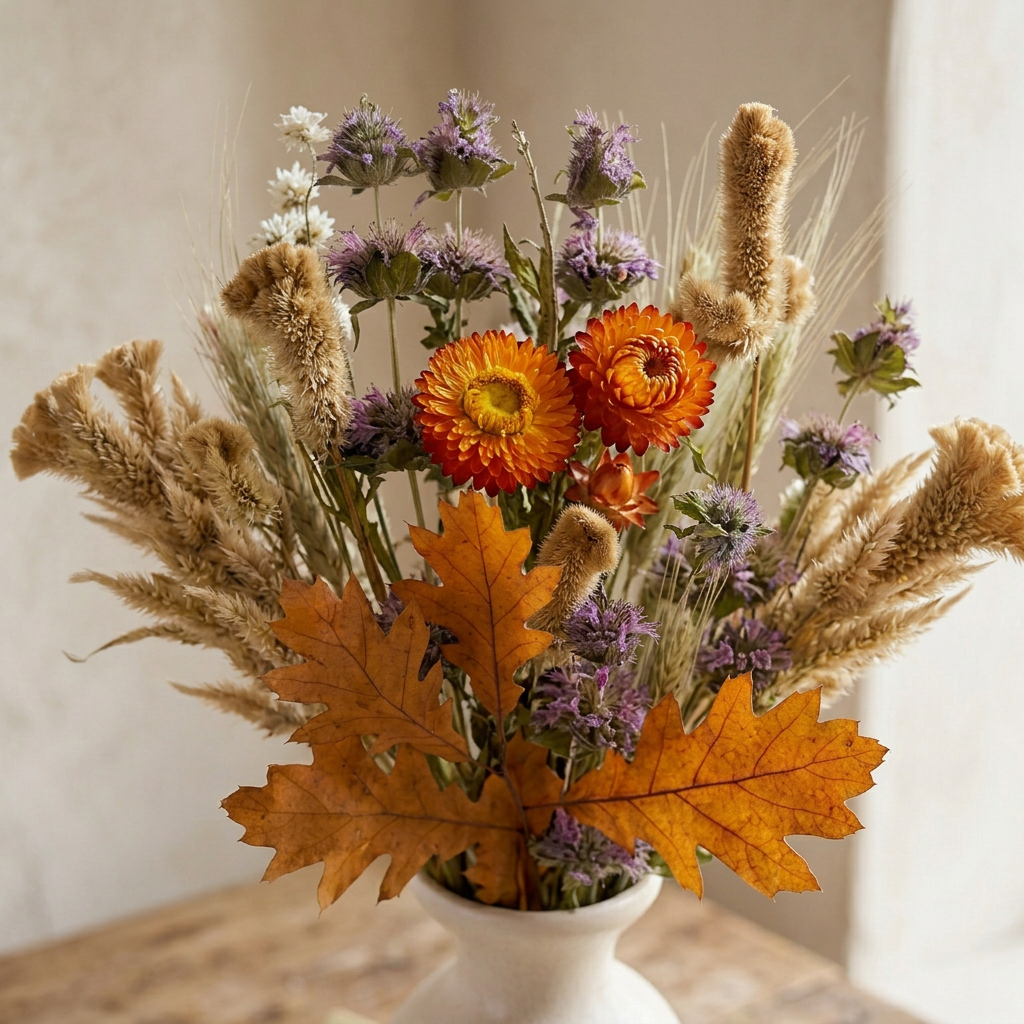 Dried Garden d’Automne Bouquet