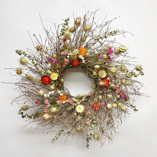 Dried Garden Allure Wreath