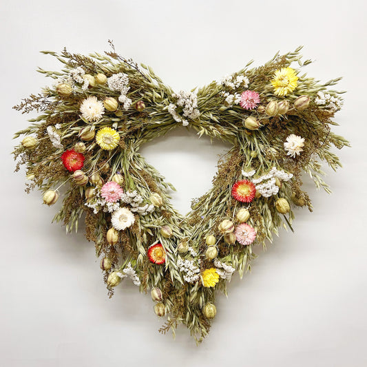 Dried Cheerful Heart Wreath