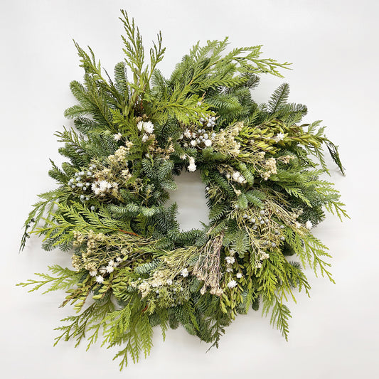 Fresh Evergreens Dreaming Wreath