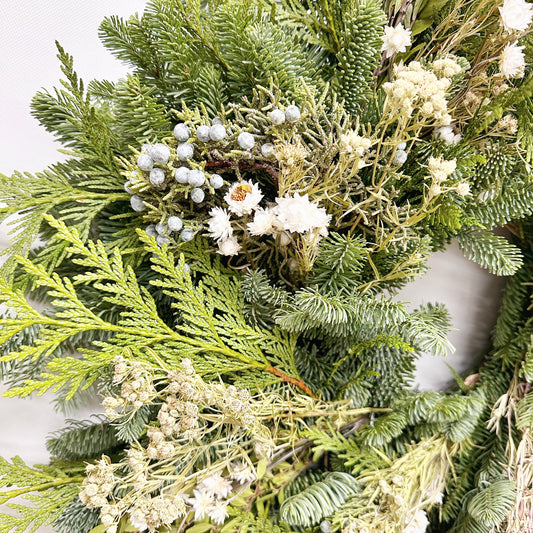 Fresh Evergreens Dreaming Wreath