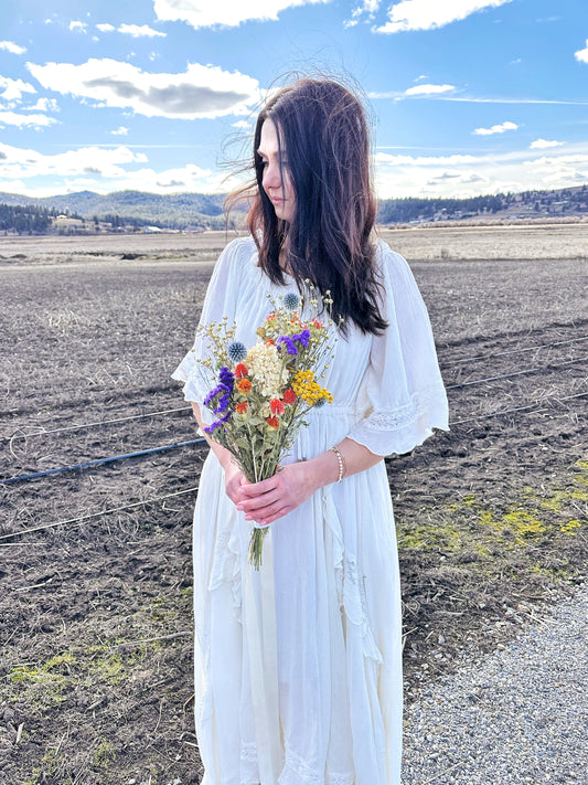 Dried Swedish Everlasting Summer Bouquet