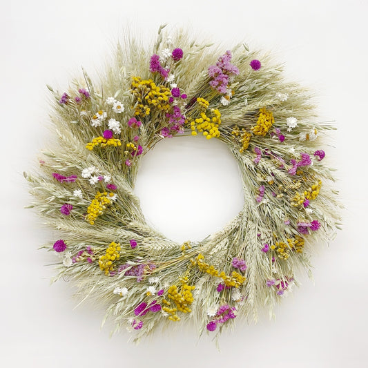 Dried Tansy Sprouts Wreath