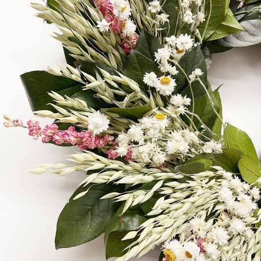 Dried and Preserved Sweet Farm Wreath